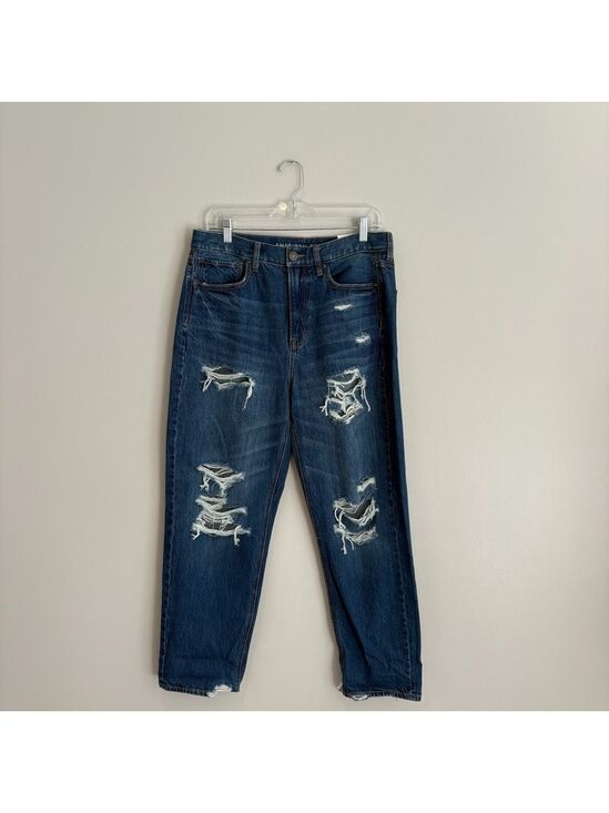 American Eagle Outfitters Denim - American Eagle Outfitters Classic 90’s Deep End Comfort Stretch Blue Denim Jeans